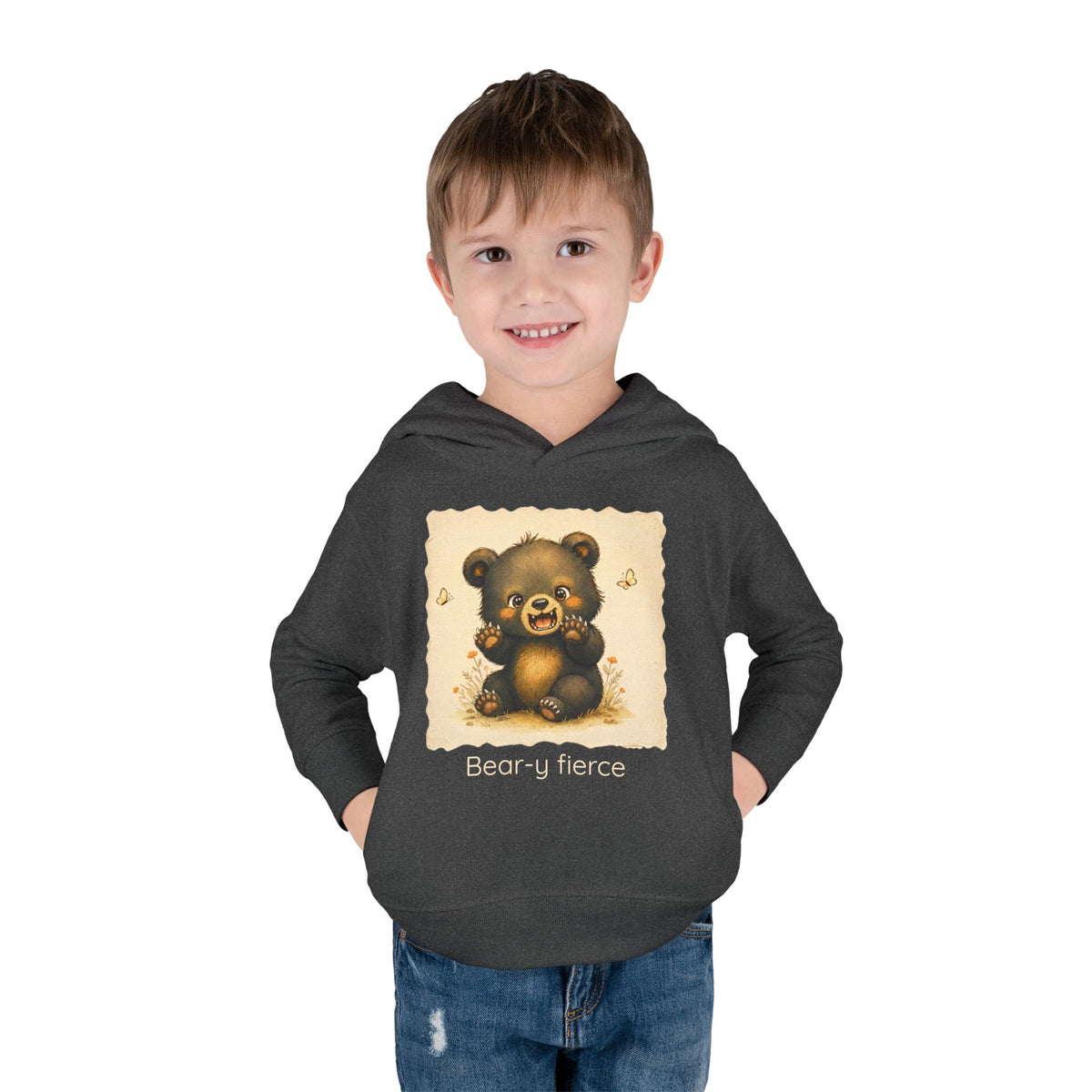 Bear Toddler Hoodie — Gender Neutral Sweatshirt