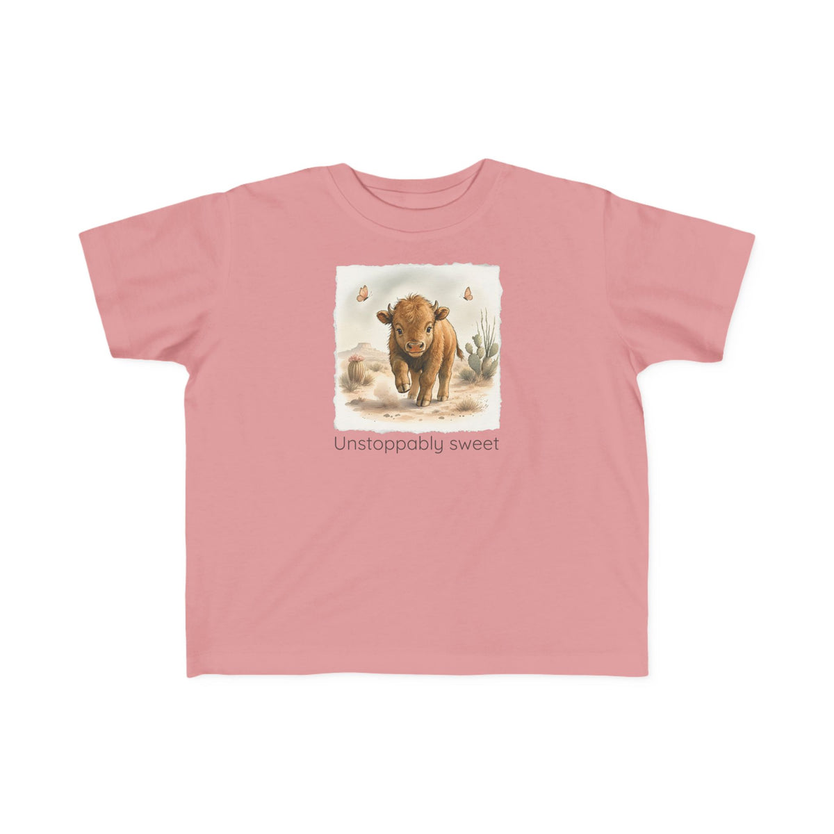 Buffalo Toddler T-Shirt — Gender Neutral Animal Tee
