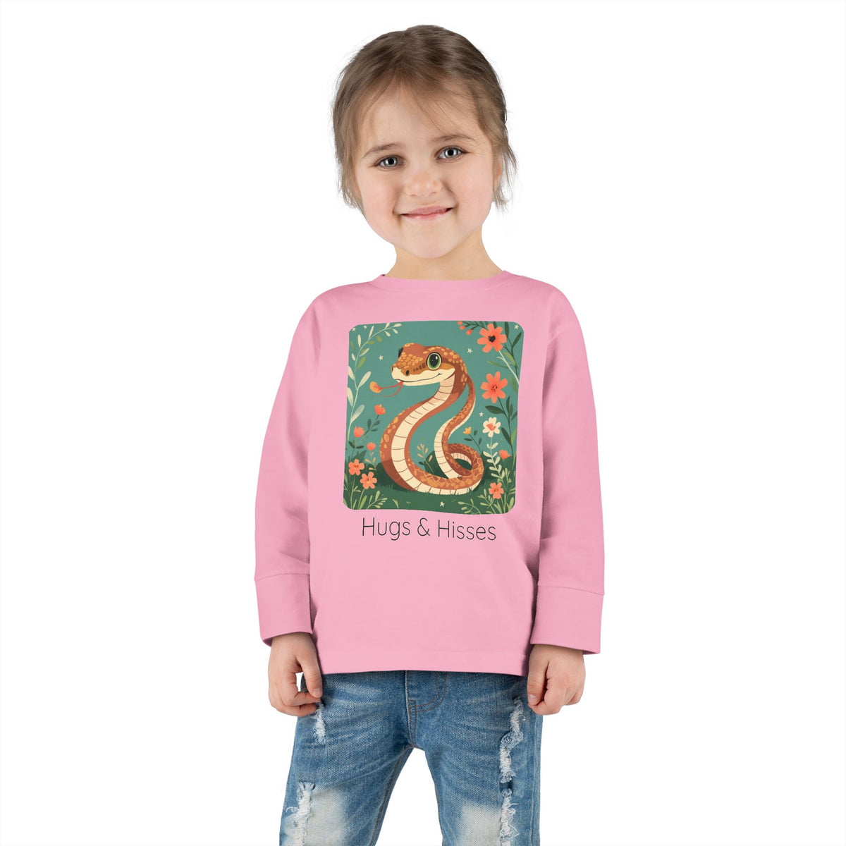 Snake Toddler Long Sleeve Shirt — Gender Neutral Tee