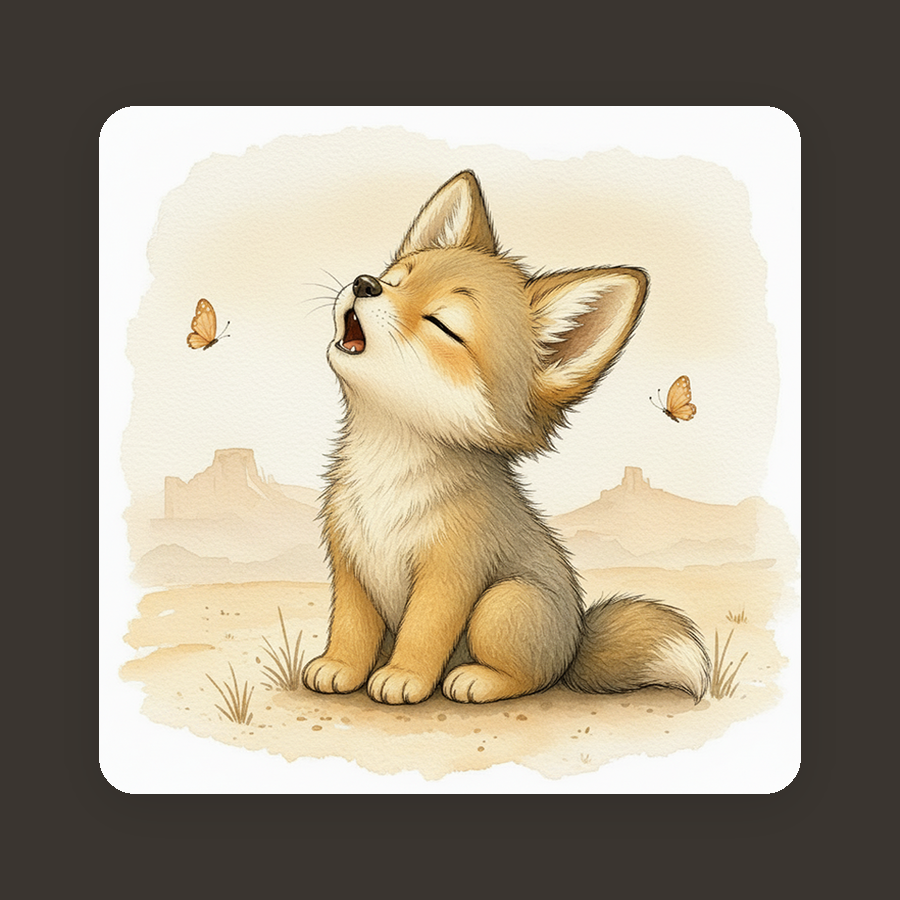 Coyote — Fierce & Sweet Southwest Critters