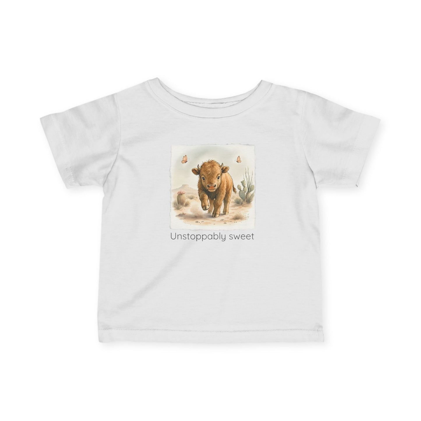 Buffalo Infant T-Shirt — Cute Gender Neutral Tee