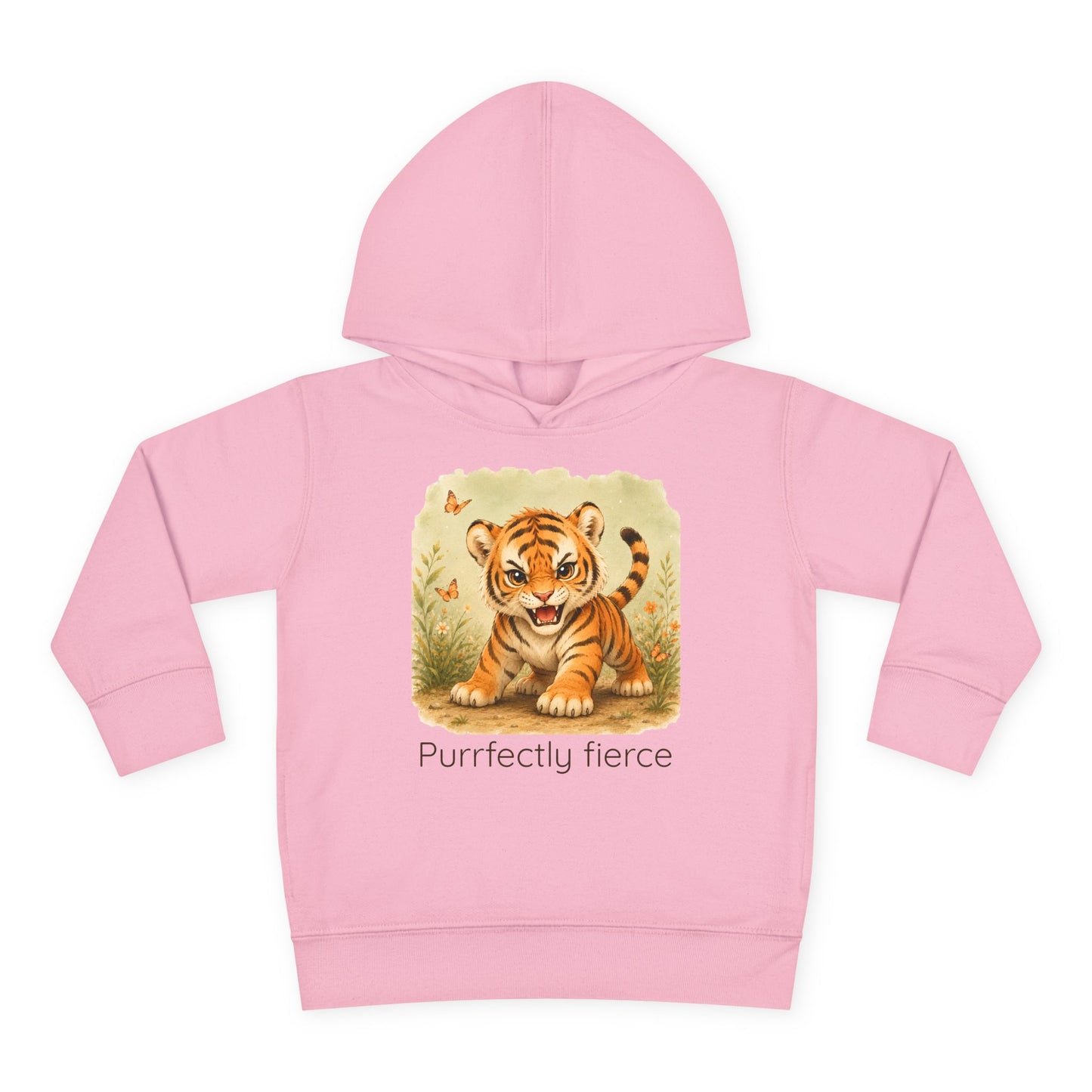Tiger Toddler Hoodie — Gender Neutral Sweatshirt