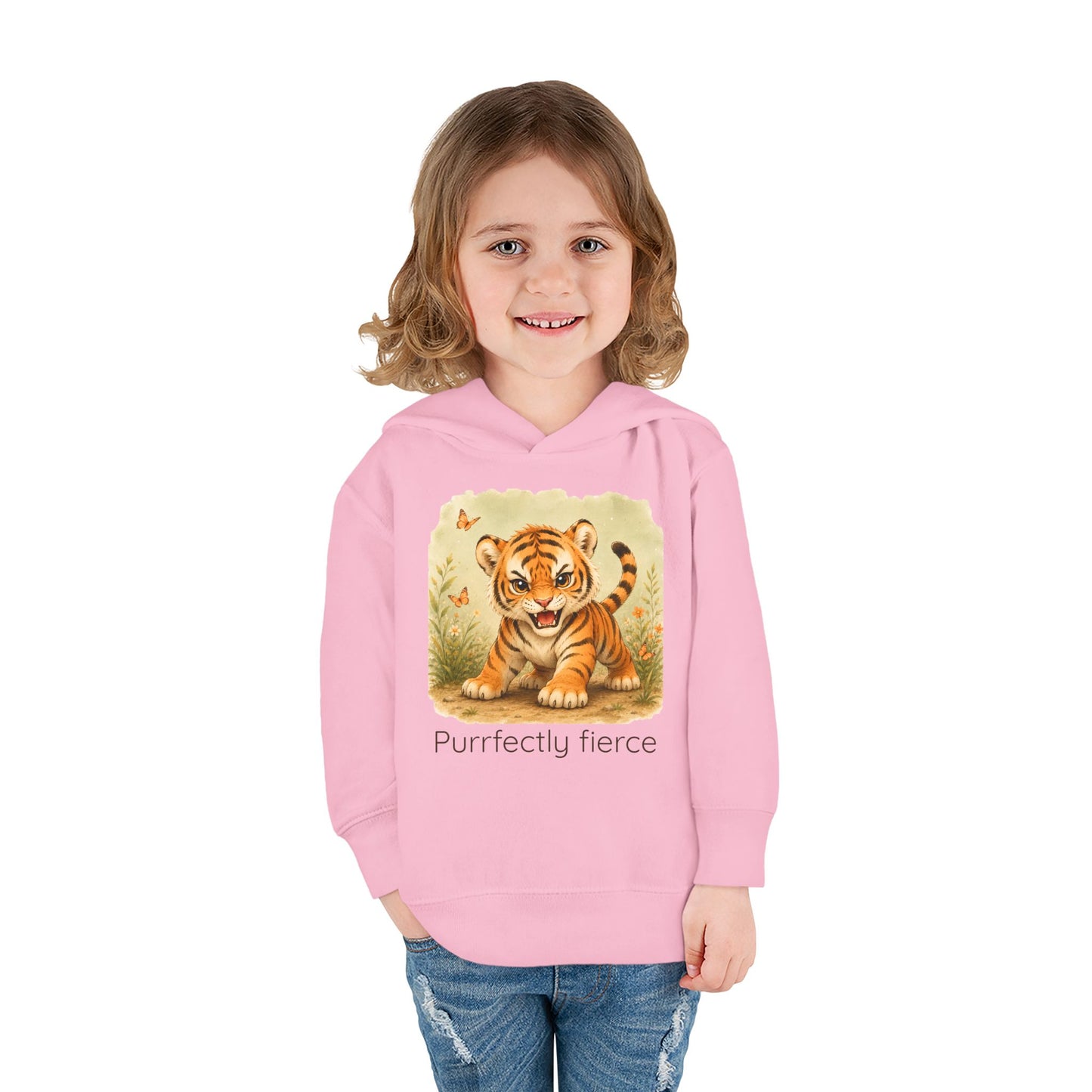 Tiger Toddler Hoodie — Gender Neutral Sweatshirt