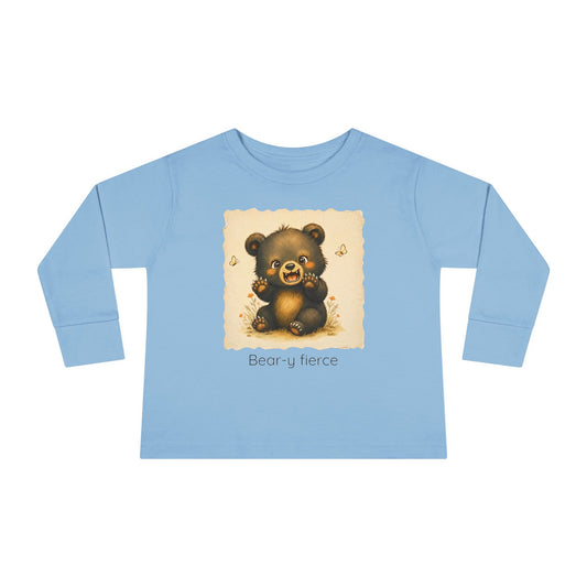Bear Toddler Long Sleeve Shirt — Gender Neutral Tee