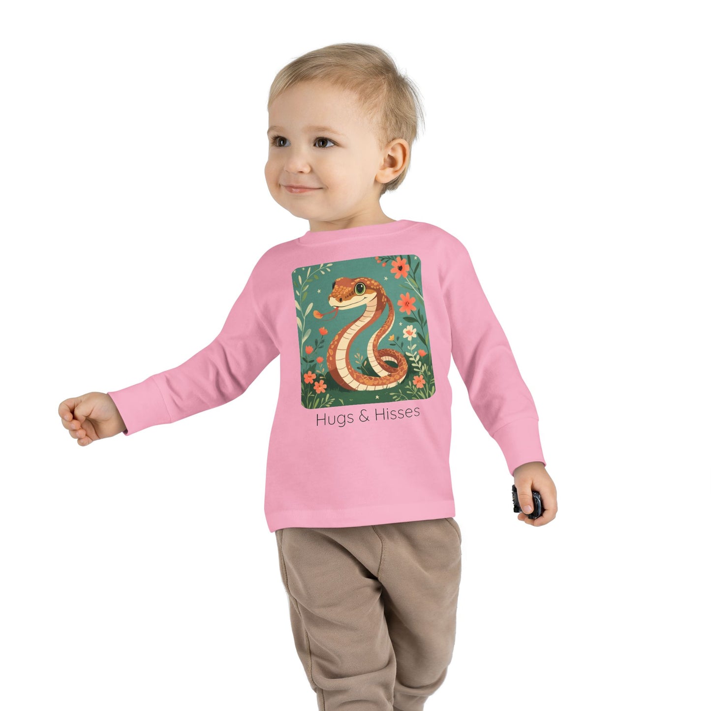 Snake Toddler Long Sleeve Shirt — Gender Neutral Tee