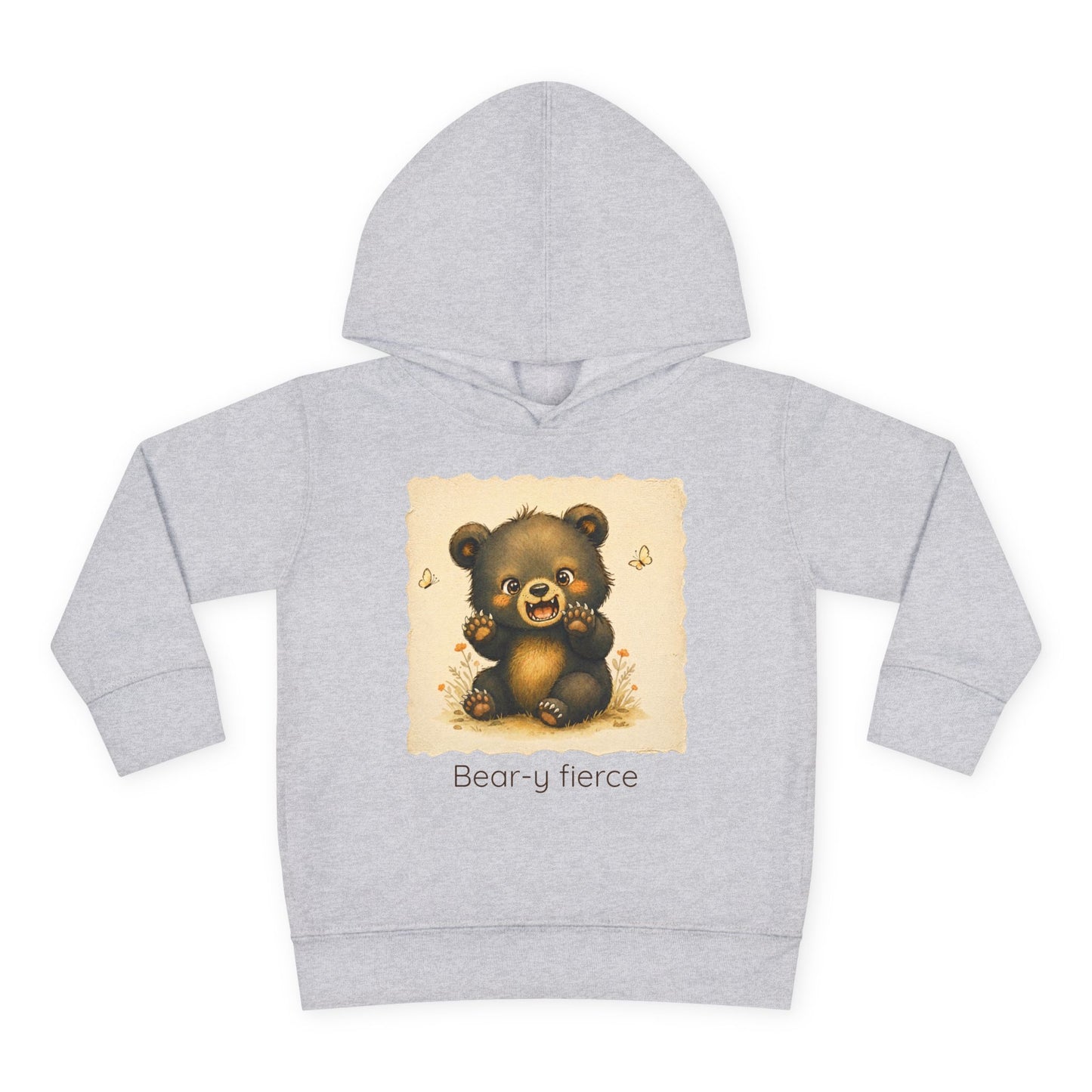 Bear Toddler Hoodie — Gender Neutral Sweatshirt