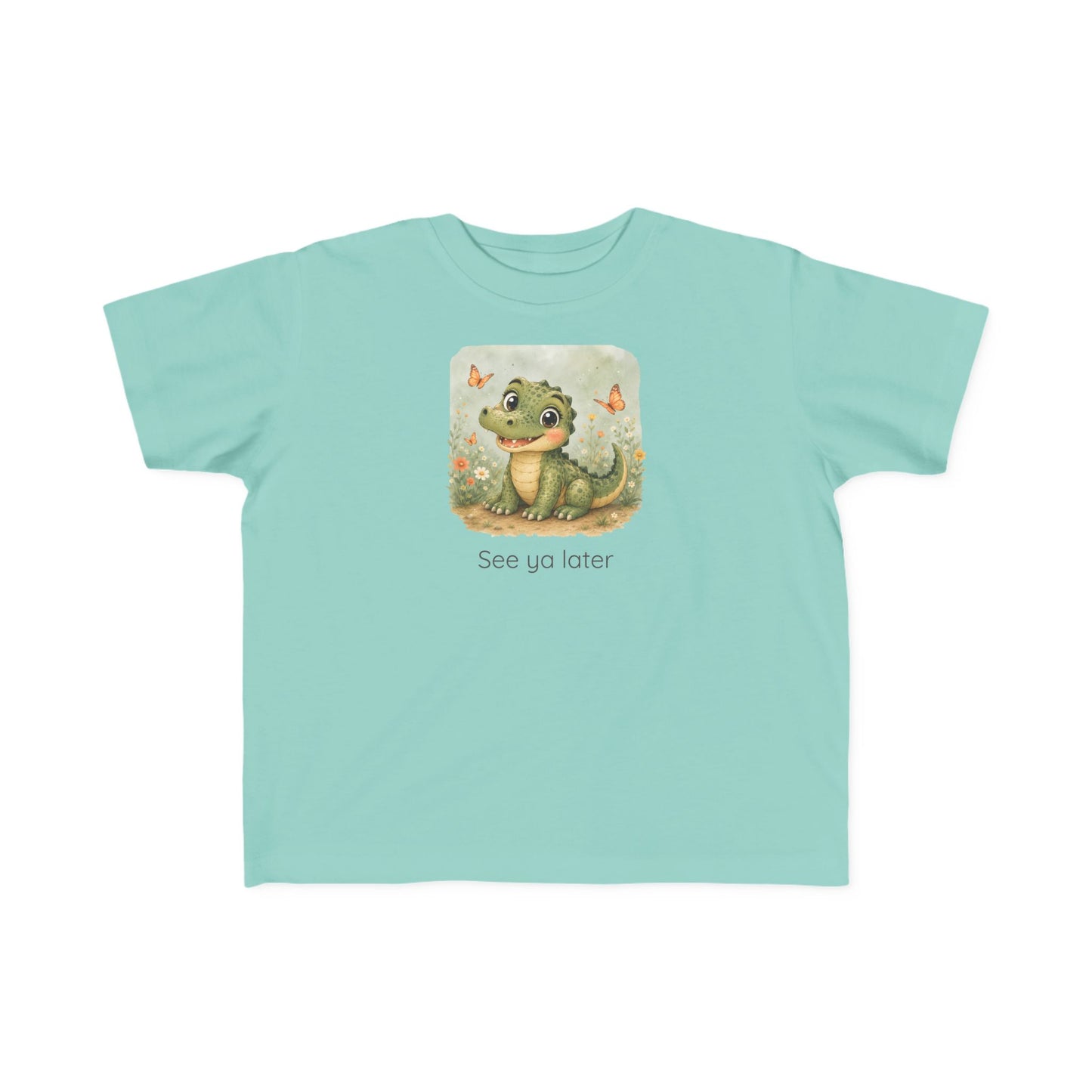 Alligator Toddler T-Shirt — Gender Neutral ReptileTee