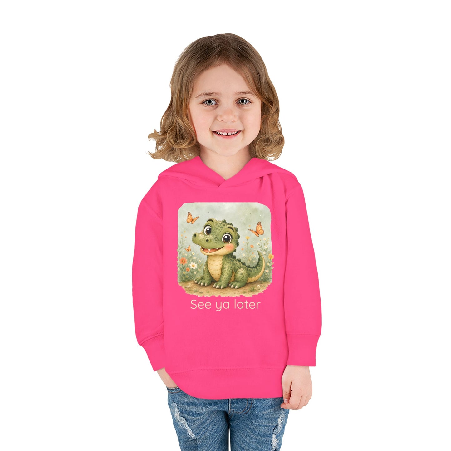 Alligator Toddler Hoodie — Gender Neutral Sweatshirt