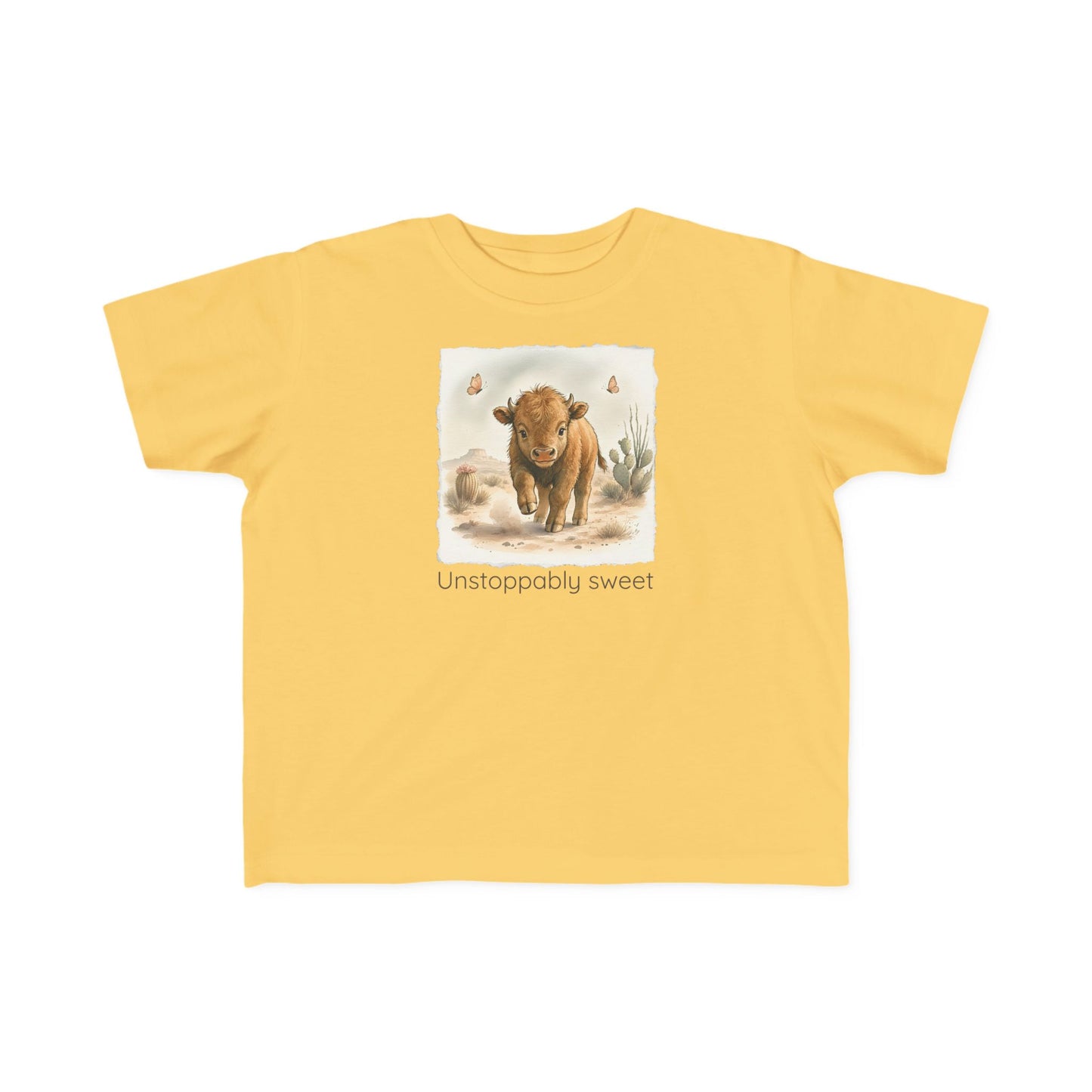 Buffalo Toddler T-Shirt — Gender Neutral Animal Tee