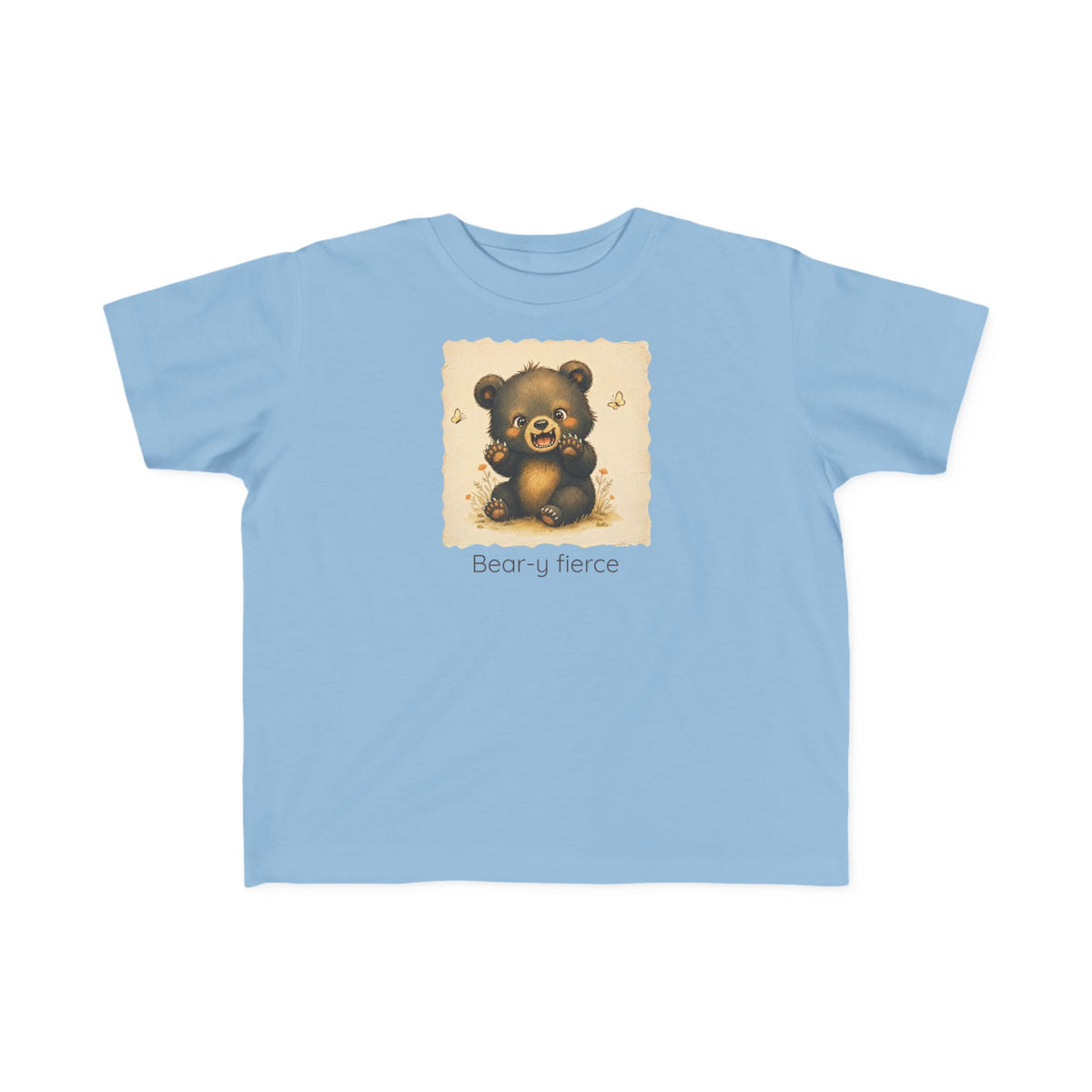 Bear Toddler T-Shirt — Gender Neutral Animal Tee