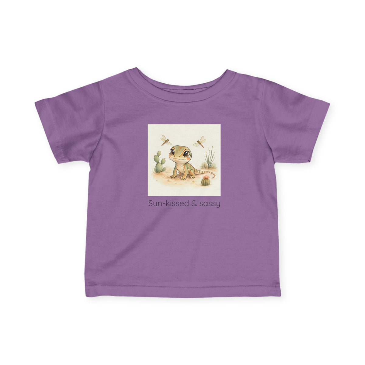 Whiptail Lizard Infant T-Shirt — Cute Gender Neutral Tee