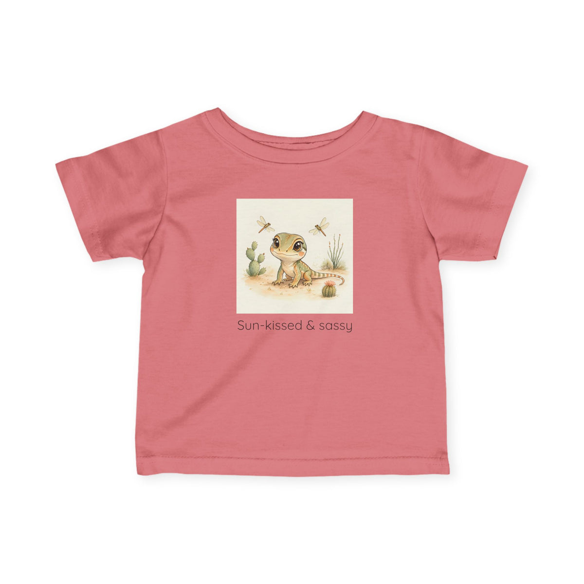 Whiptail Lizard Infant T-Shirt — Cute Gender Neutral Tee