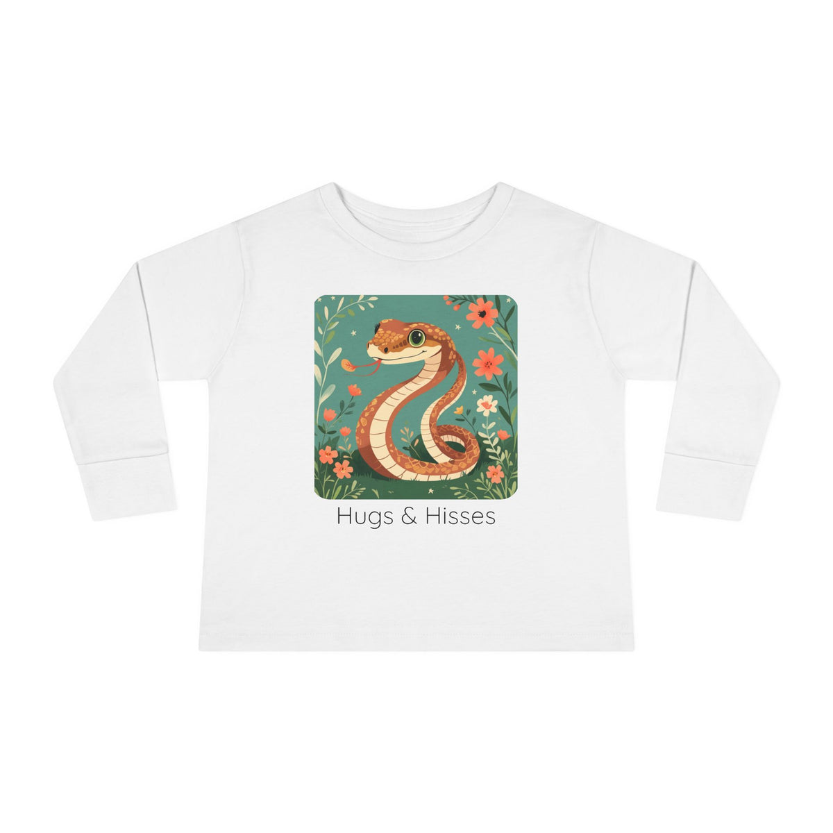Snake Toddler Long Sleeve Shirt — Gender Neutral Tee