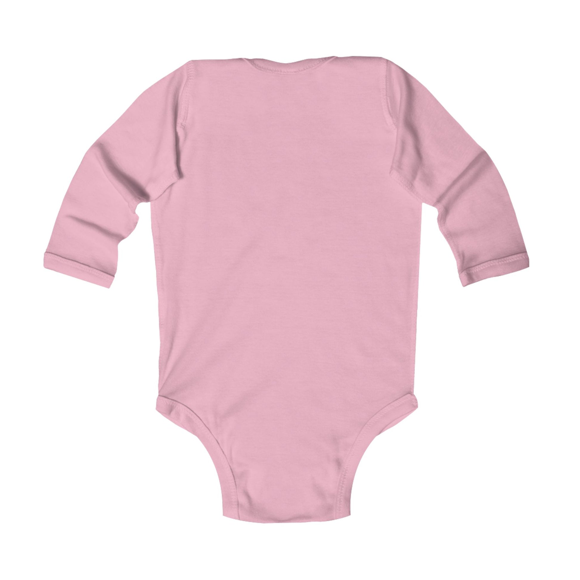 Spider print infant long sleeve onesie in White, gender-neutral kids clothing