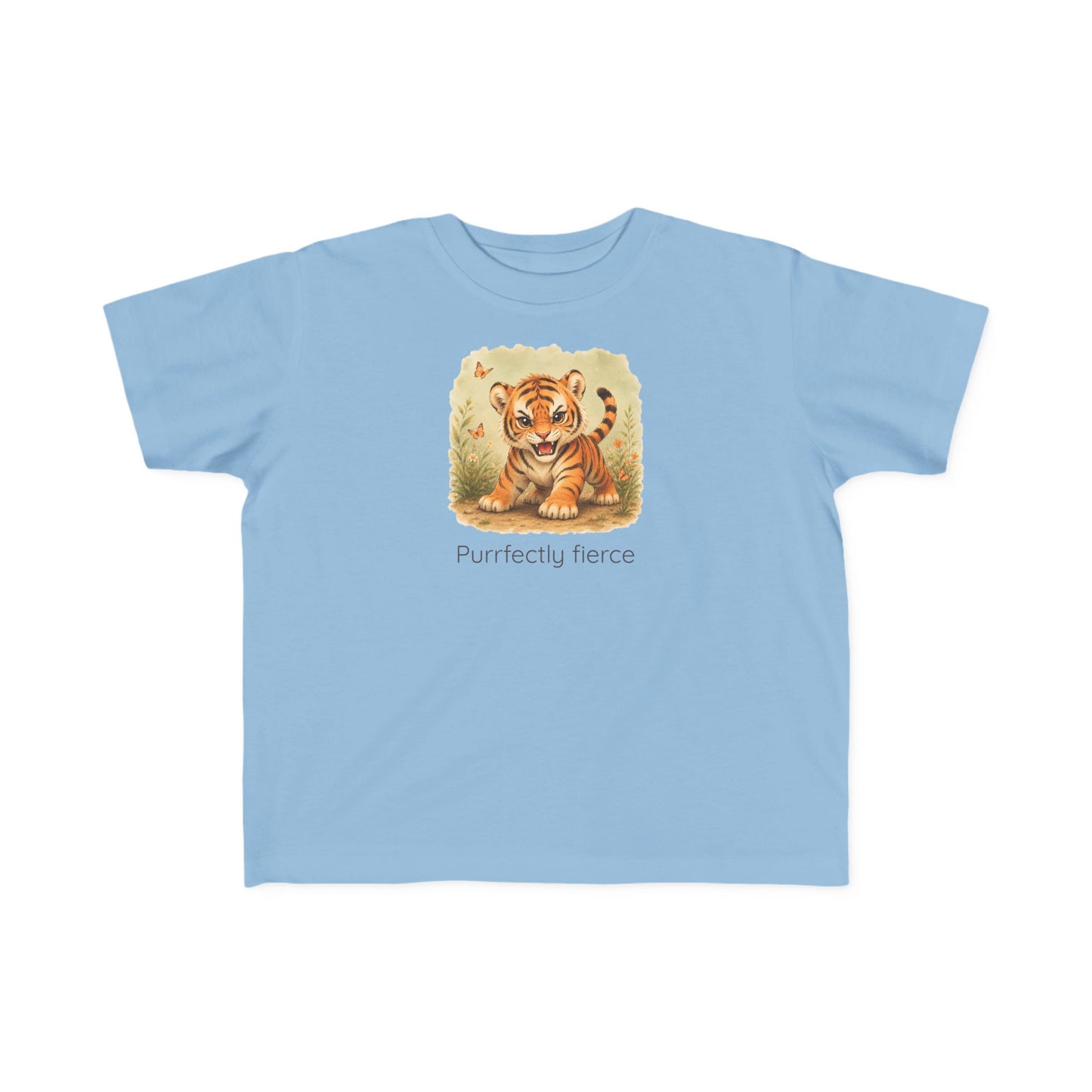 Tiger Toddler T-Shirt — Gender Neutral Animal Tee