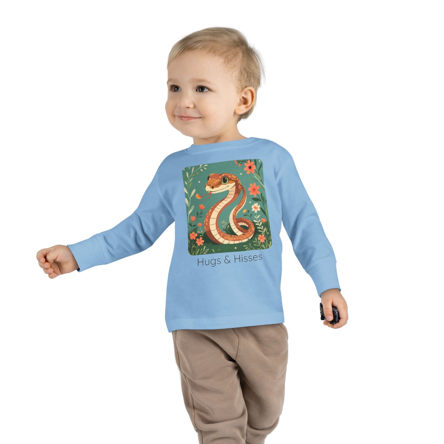 Snake Toddler Long Sleeve Shirt — Gender Neutral Tee