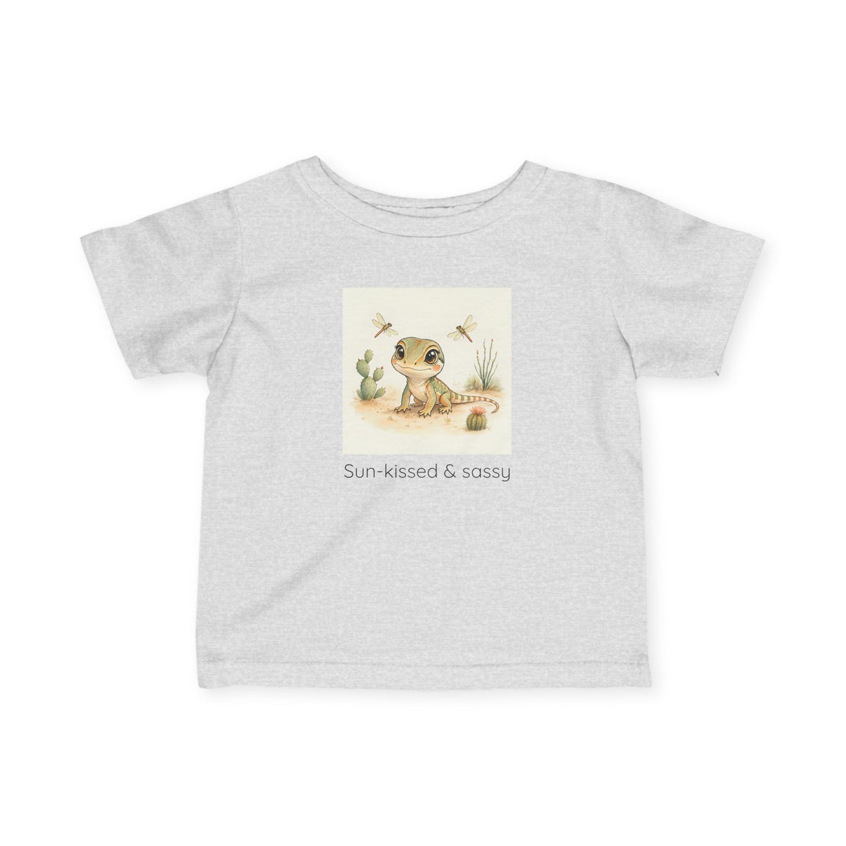 Whiptail Lizard Infant T-Shirt — Cute Gender Neutral Tee