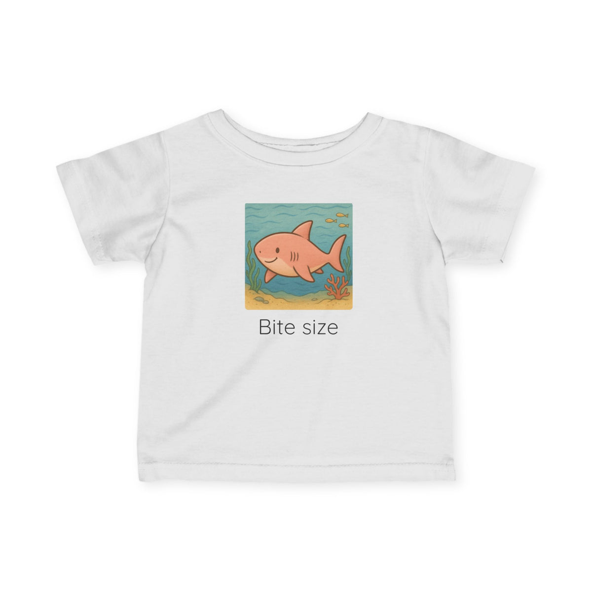 Shark Infant T-Shirt — Cute Gender Neutral Ocean Tee