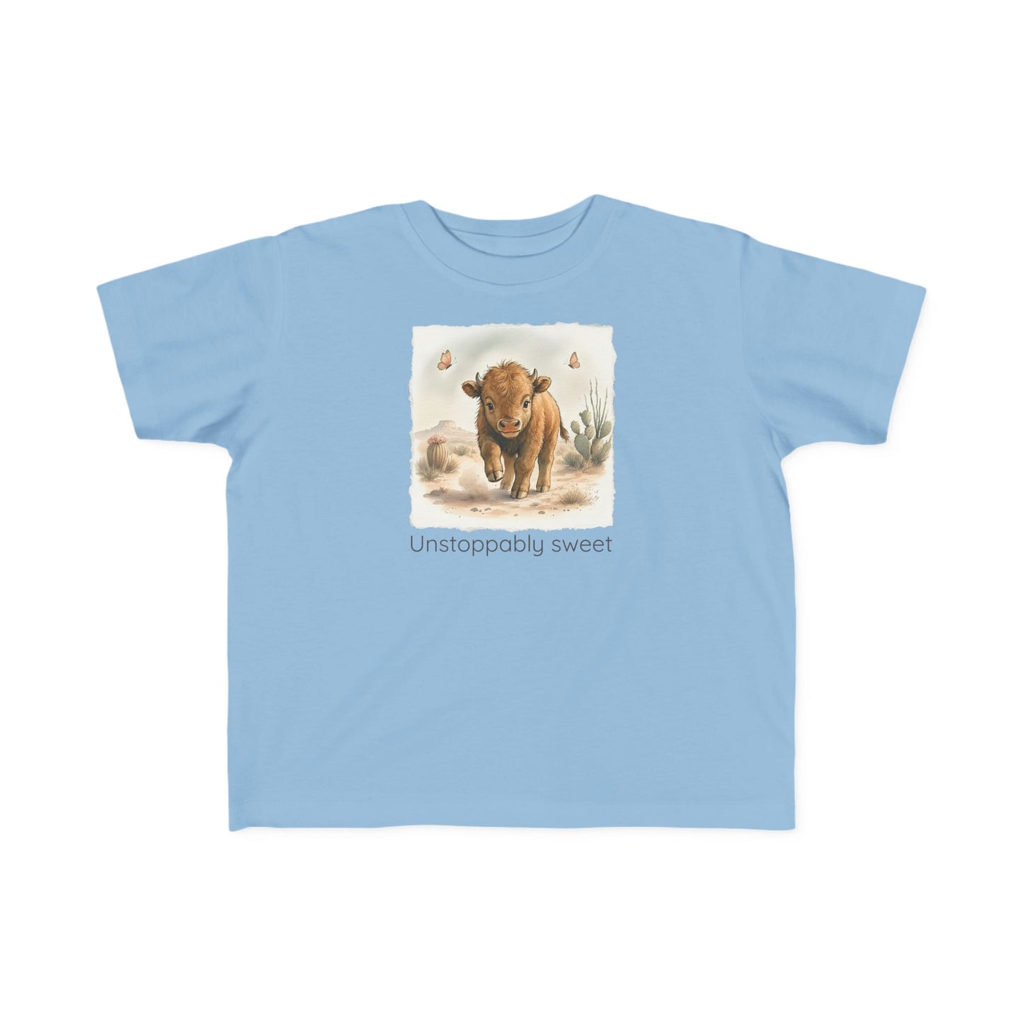 Buffalo Toddler T-Shirt — Gender Neutral Animal Tee