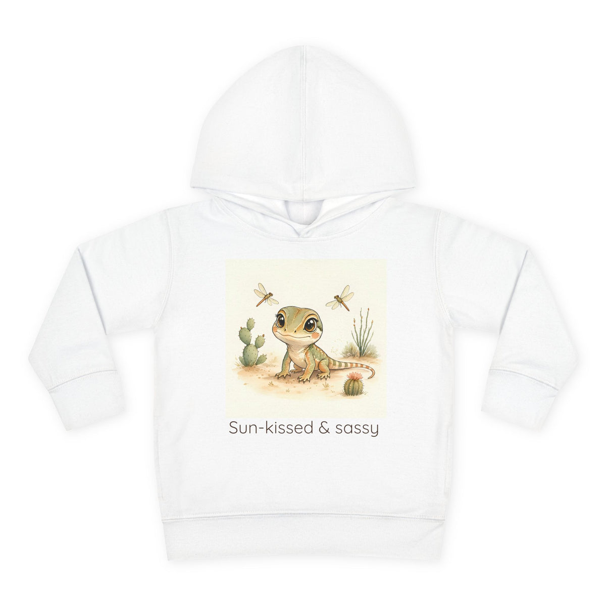 Whiptail Lizard Toddler Hoodie — Gender Neutral Sweatshirt