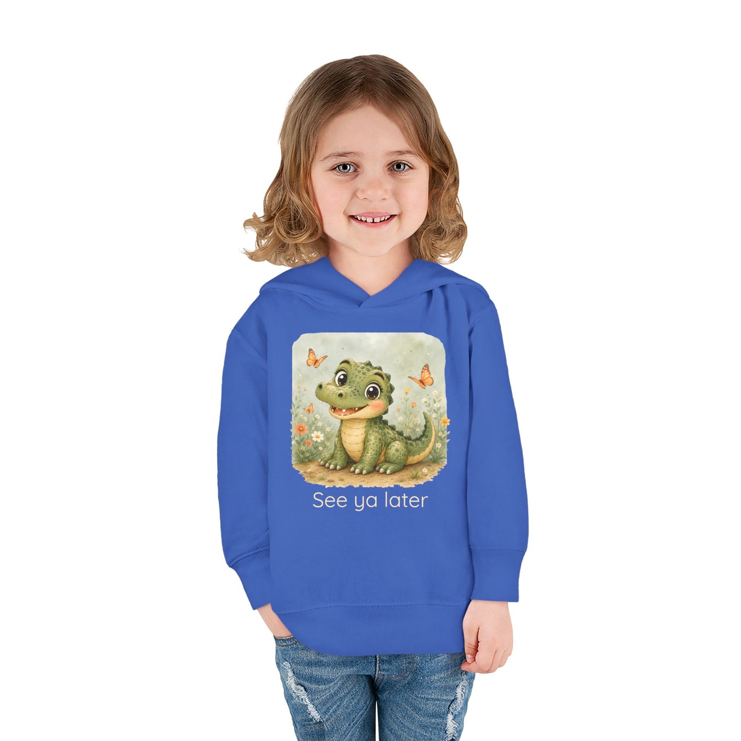 Alligator Toddler Hoodie — Gender Neutral Sweatshirt