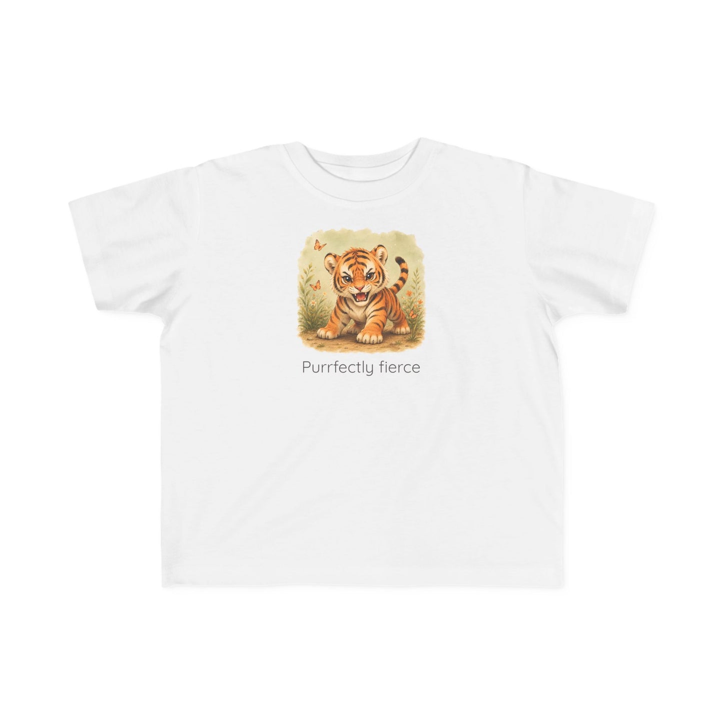 Tiger Toddler T-Shirt — Gender Neutral Animal Tee