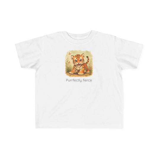 Tiger Toddler T-Shirt — Gender Neutral Animal Tee