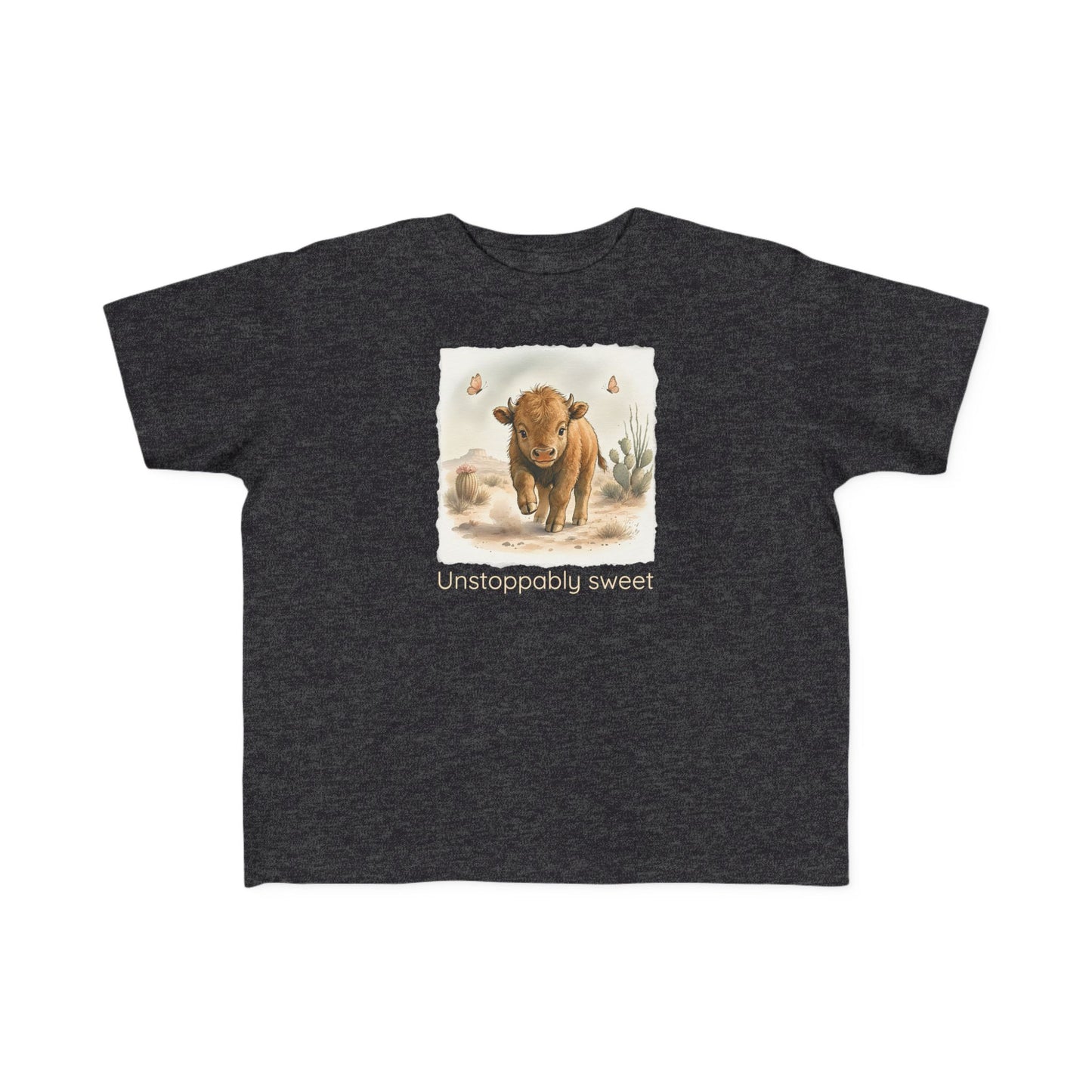 Buffalo Toddler T-Shirt — Gender Neutral Animal Tee