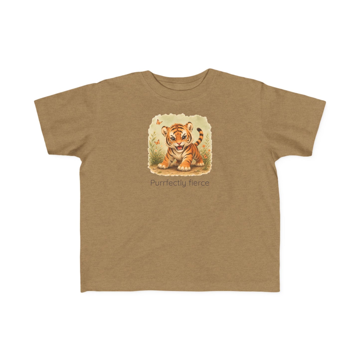 Tiger Toddler T-Shirt — Gender Neutral Animal Tee