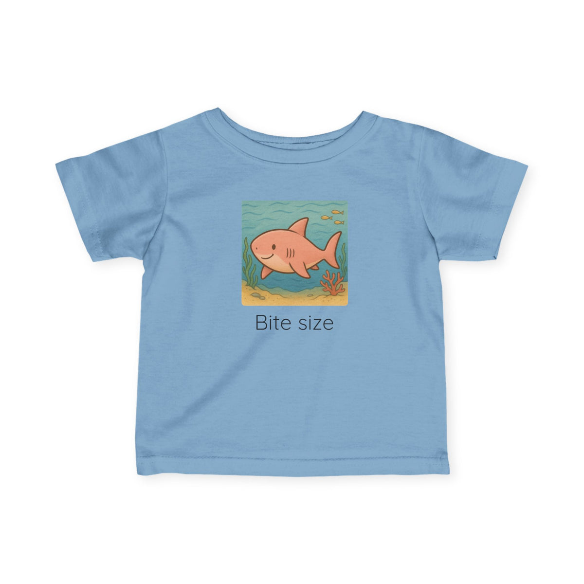 Shark Infant T-Shirt — Cute Gender Neutral Ocean Tee