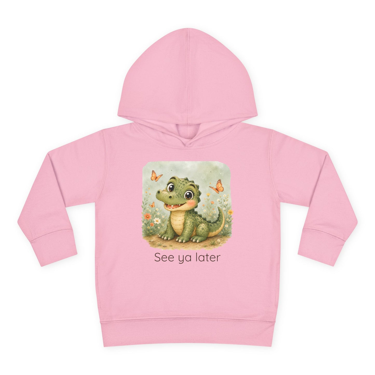 Alligator Toddler Hoodie — Gender Neutral Sweatshirt