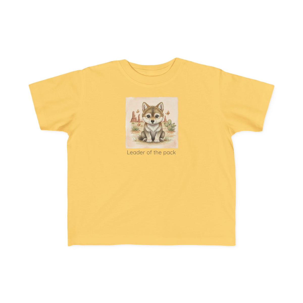 Wolf Toddler T-Shirt — Gender Neutral Animal Tee