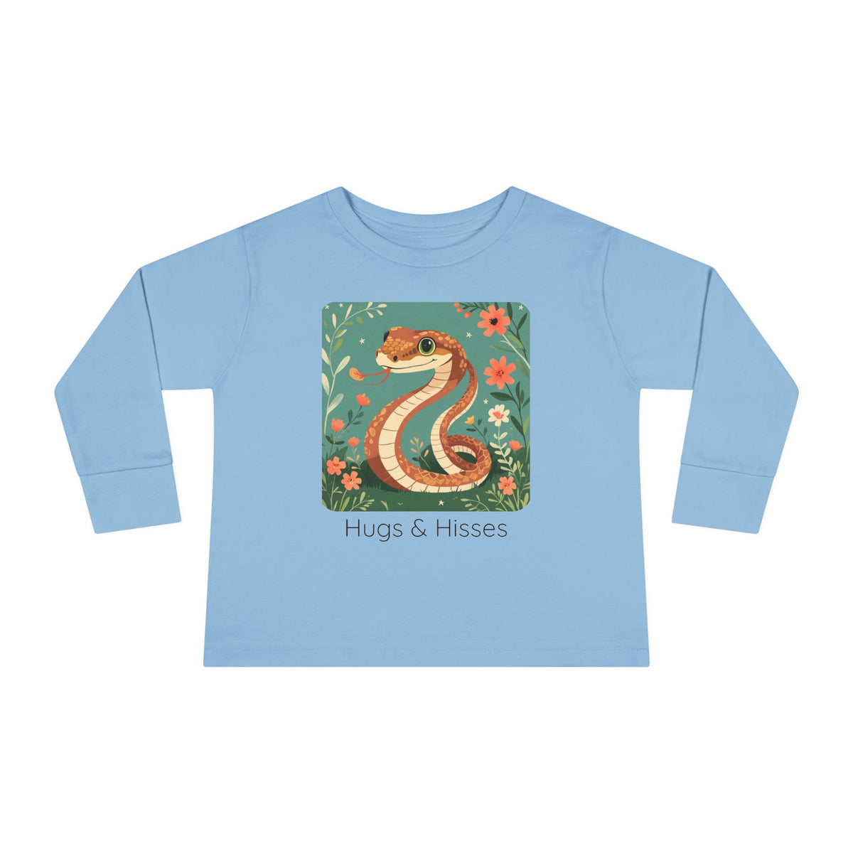 Snake Toddler Long Sleeve Shirt — Gender Neutral Tee