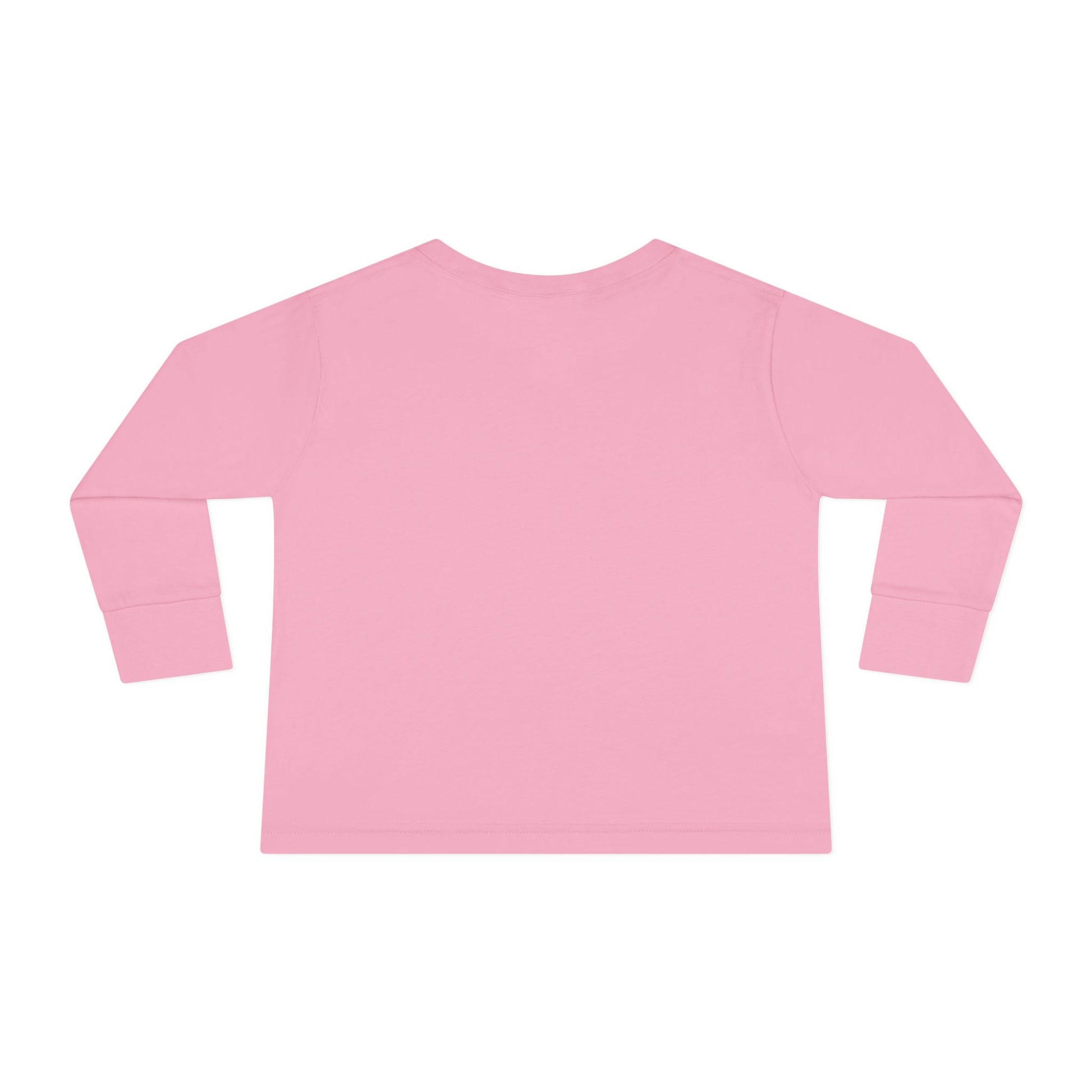 Tiger print toddler long sleeve shirt in Light Blue, gender-neutral kids clothing