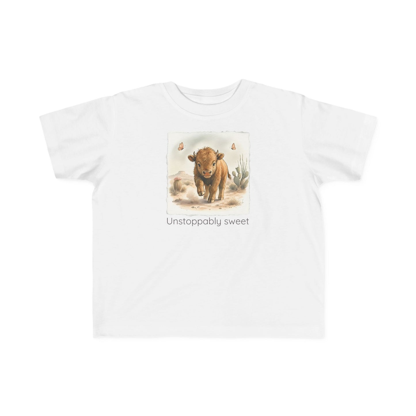 Buffalo Toddler T-Shirt — Gender Neutral Animal Tee