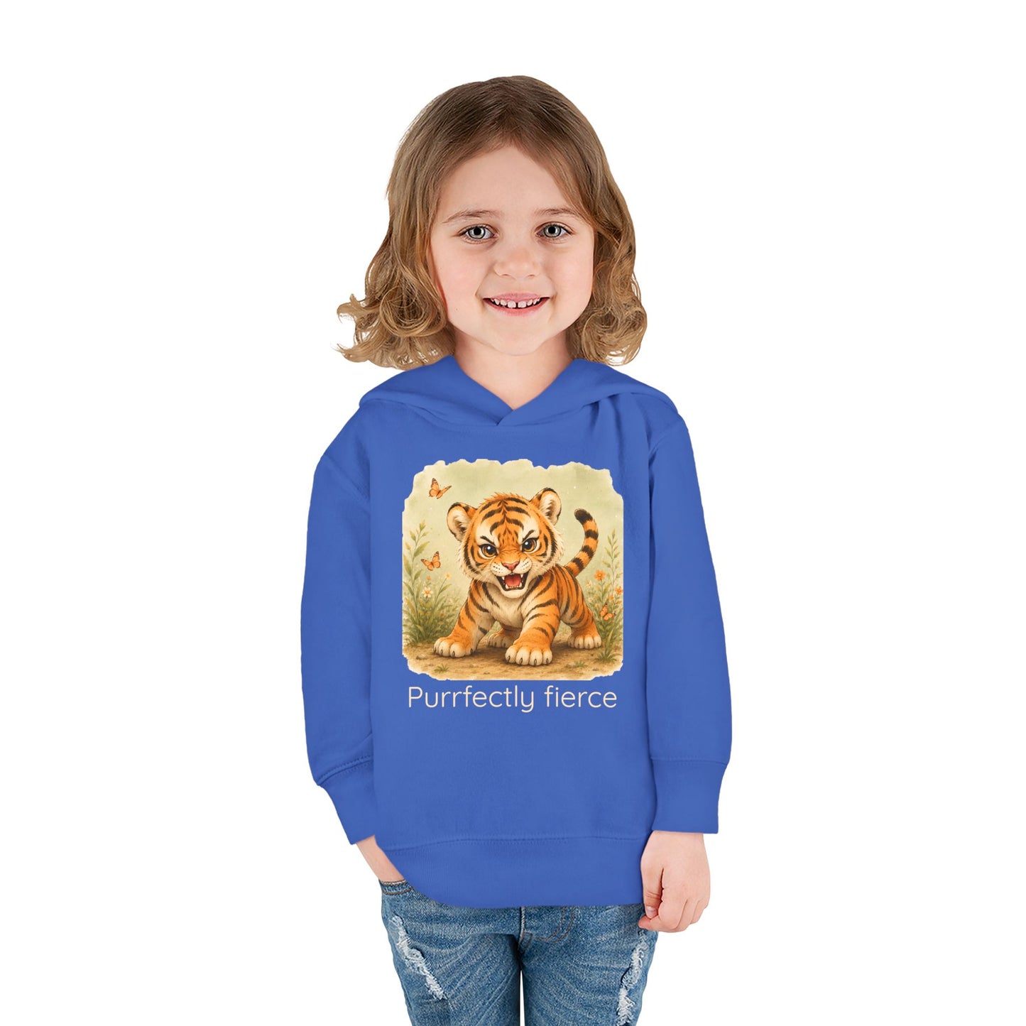 Tiger Toddler Hoodie — Gender Neutral Sweatshirt