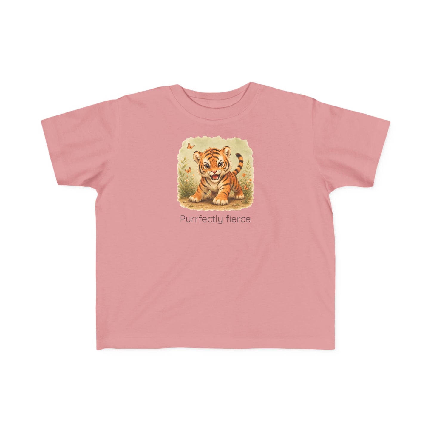 Tiger Toddler T-Shirt — Gender Neutral Animal Tee