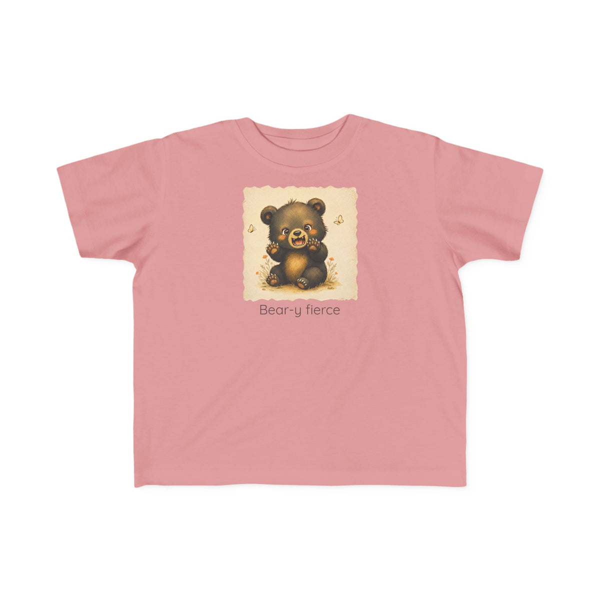 Bear Toddler T-Shirt — Gender Neutral Animal Tee