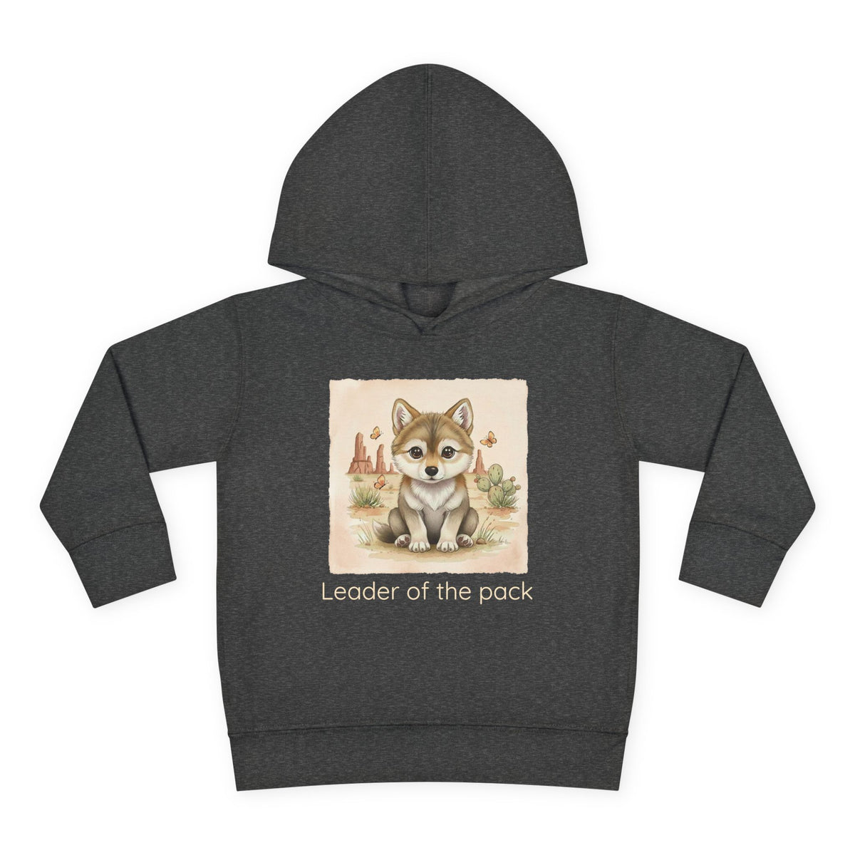 Wolf Toddler Hoodie — Gender Neutral Sweatshirt