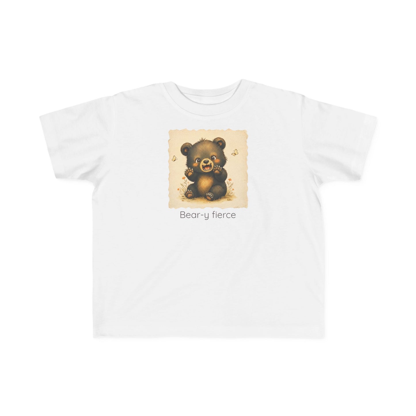 Bear Toddler T-Shirt — Gender Neutral Animal Tee