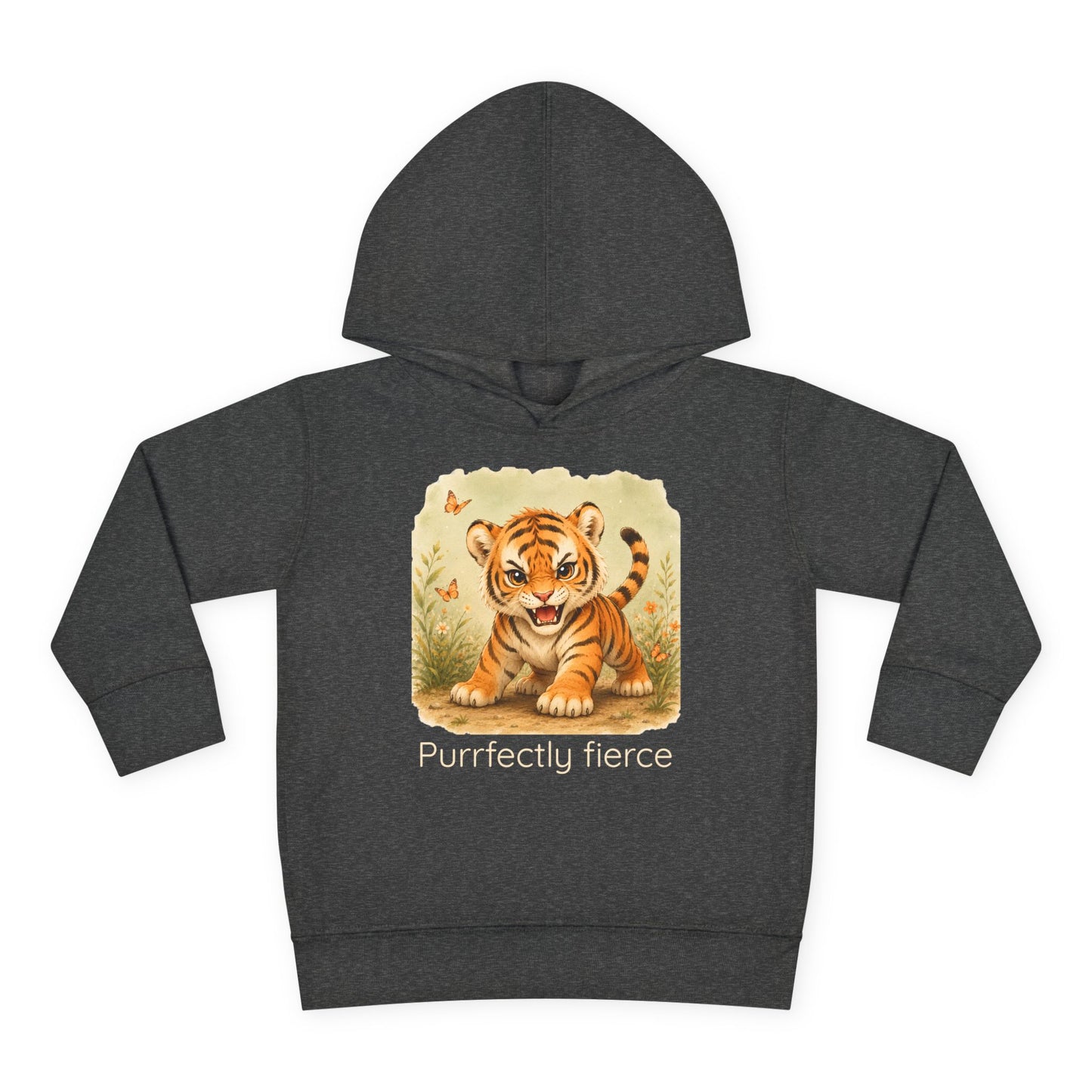 Tiger Toddler Hoodie — Gender Neutral Sweatshirt
