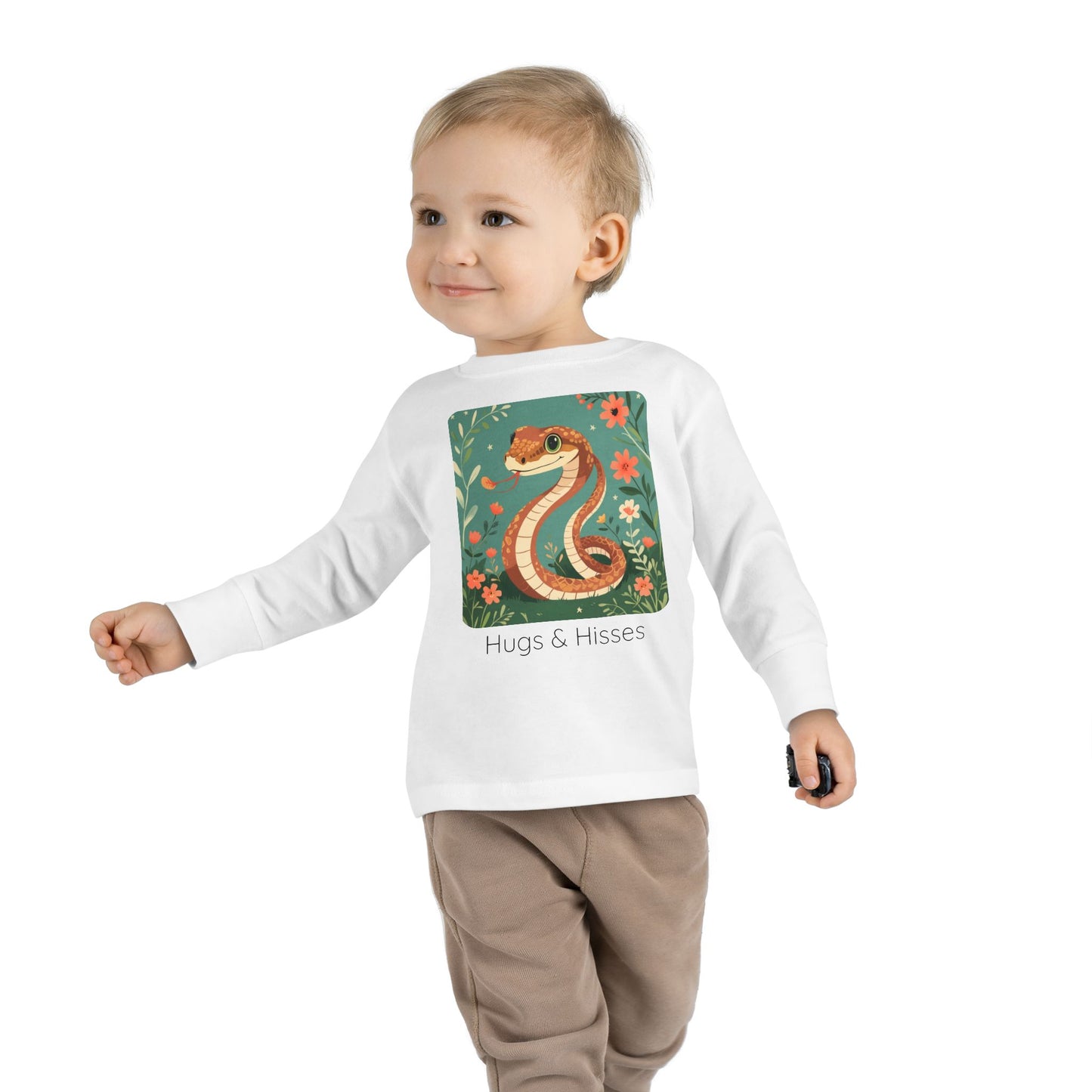 Snake Toddler Long Sleeve Shirt — Gender Neutral Tee