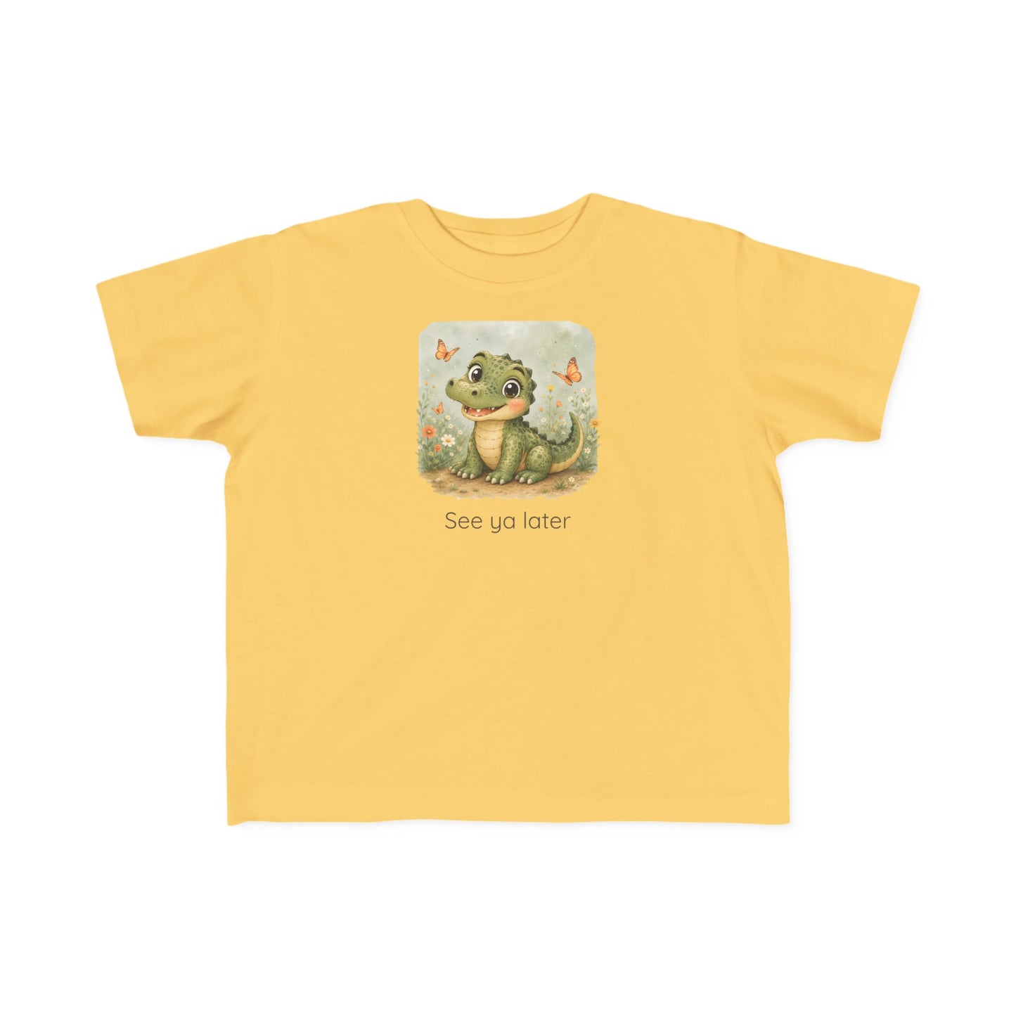 Alligator Toddler T-Shirt — Gender Neutral ReptileTee