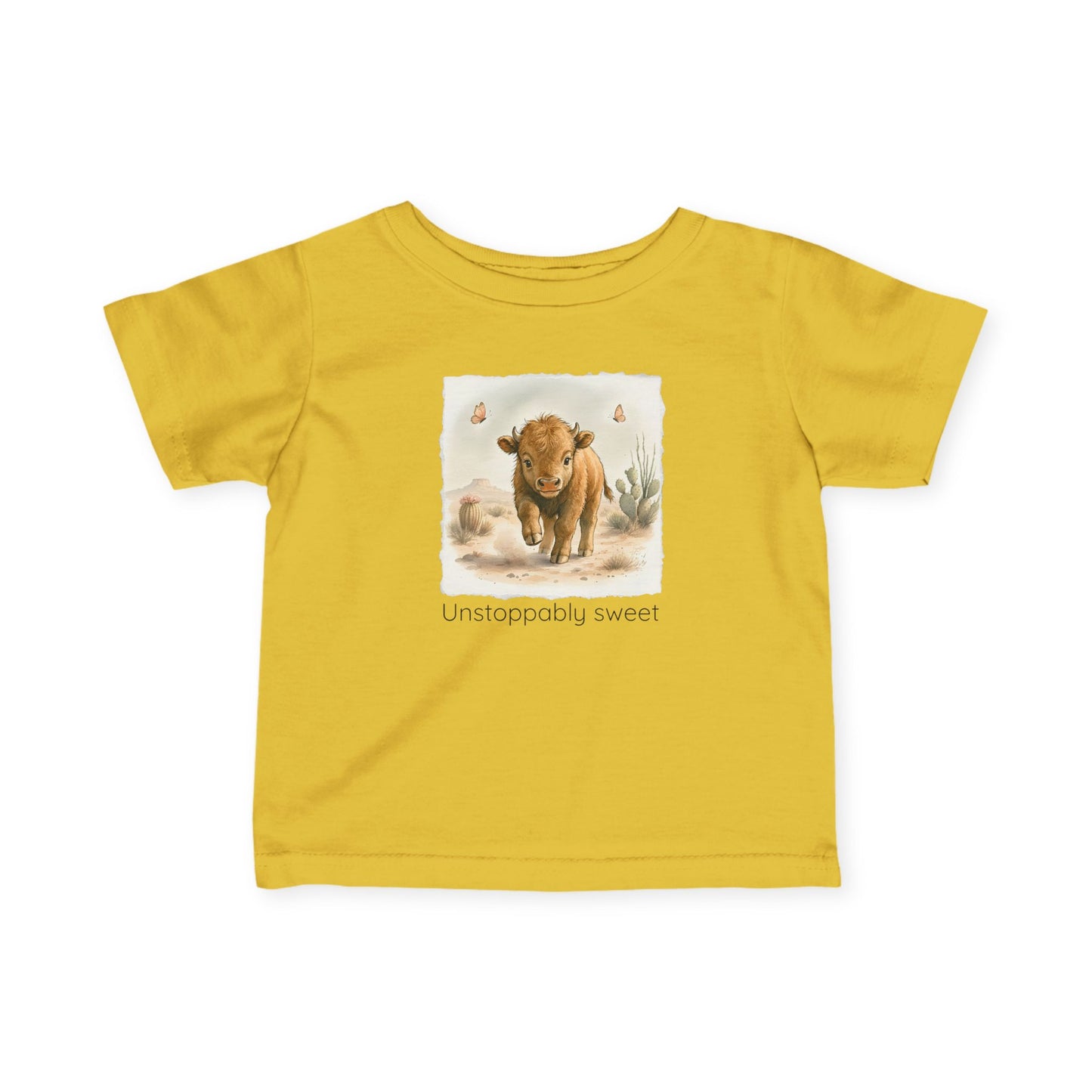Buffalo Infant T-Shirt — Cute Gender Neutral Tee