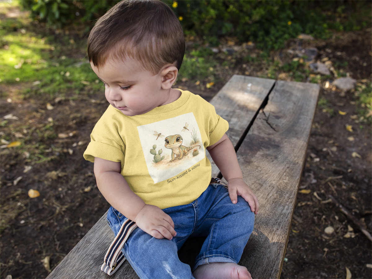 Whiptail Lizard Infant T-Shirt — Cute Gender Neutral Tee