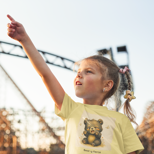 Bear Toddler T-Shirt — Gender Neutral Animal Tee