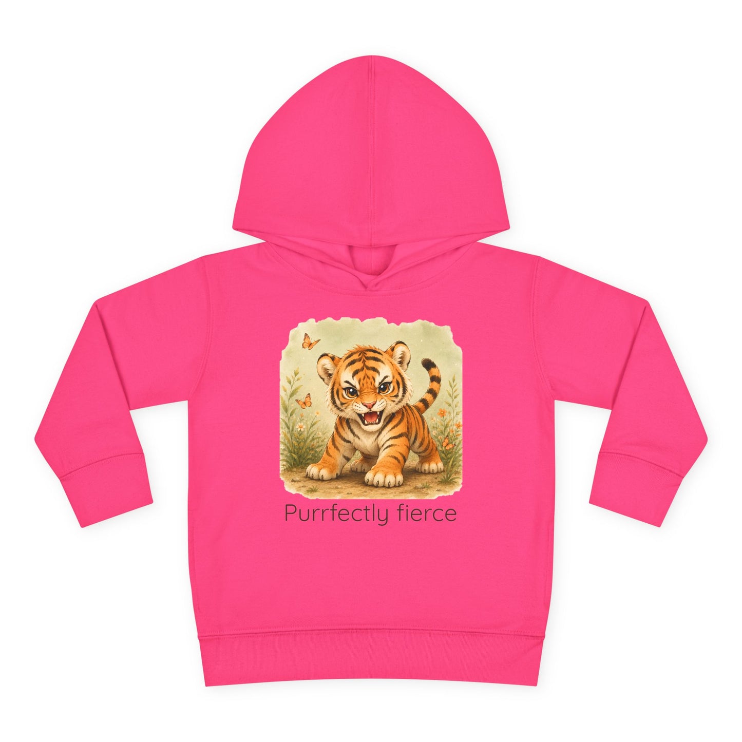 Tiger Toddler Hoodie — Gender Neutral Sweatshirt