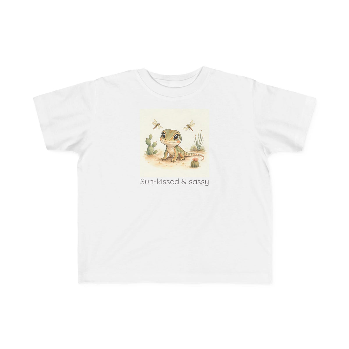 Whiptail Lizard Toddler T-Shirt — Gender Neutral Animal Tee