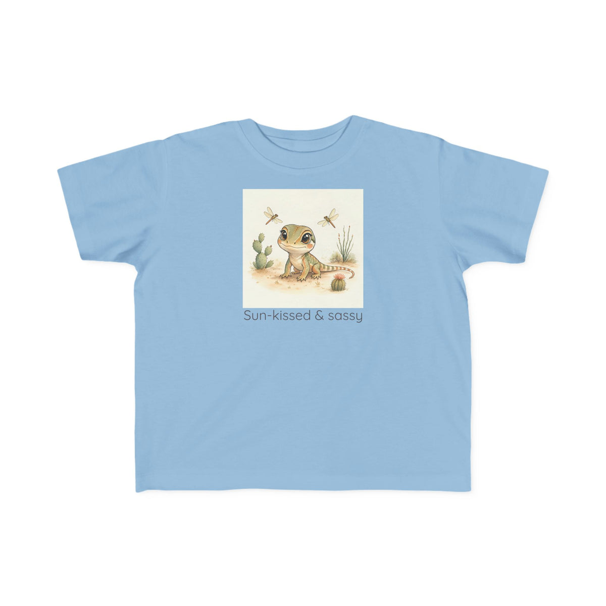 Whiptail Lizard Toddler T-Shirt — Gender Neutral Animal Tee