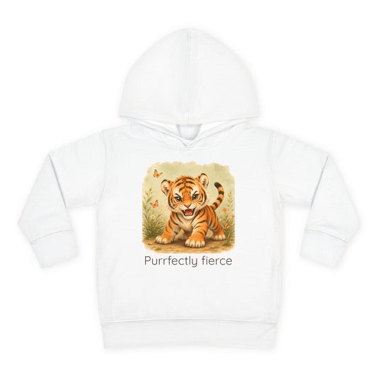 Tiger Toddler Hoodie — Gender Neutral Sweatshirt